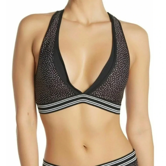 NEW Next Polka Dot Swimsuit Top Size M - Picture 1 of 9